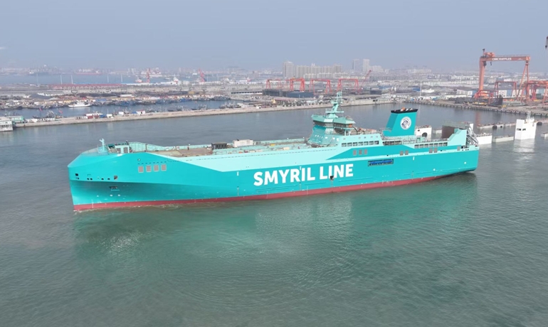 Smyril Line stärkt Frachtnetz im Nordatlantik mit neuem RoRo-Schiff Skipanes