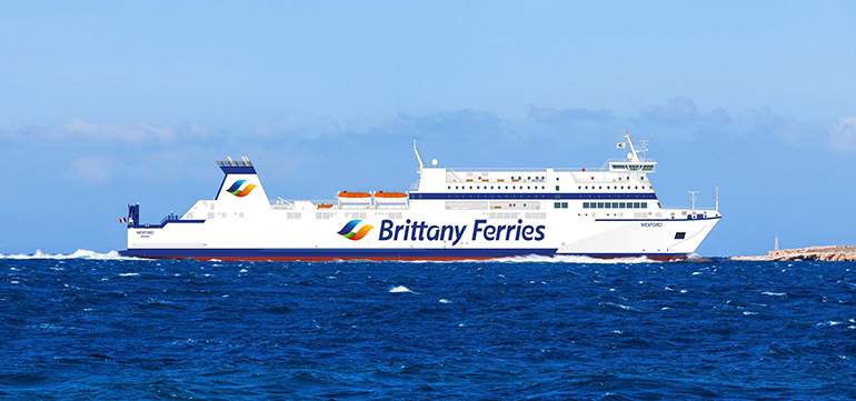 Brittany Ferries chartert Vizzavona für die Strecke Cherbourg–Rosslare